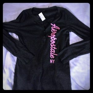 Aeropostale NWT Lomg Sleeve Ribbed Shirt XL